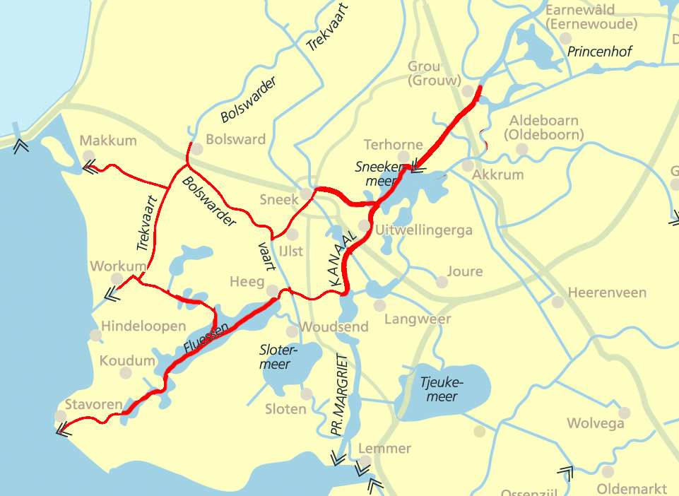 Fun 4 Kids Route routekaart