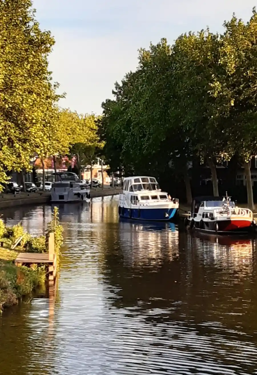 Motoryacht auf den Friesischen Seen